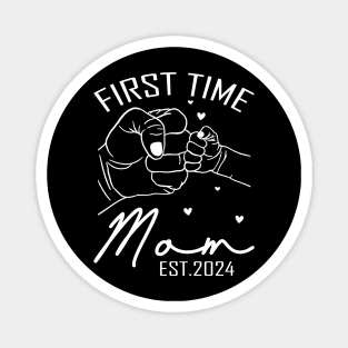 First Time Mom Est 2024 Magnet